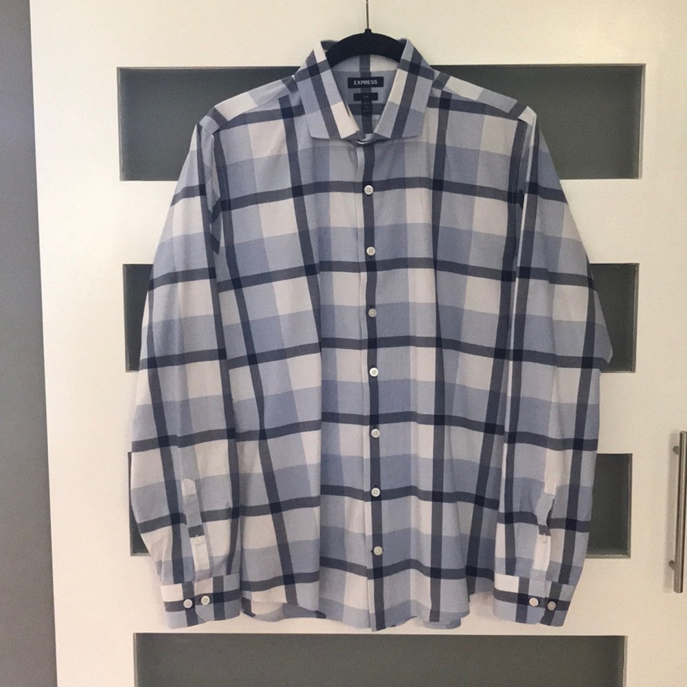 Men’s Express Slim Fit Dress Shirt